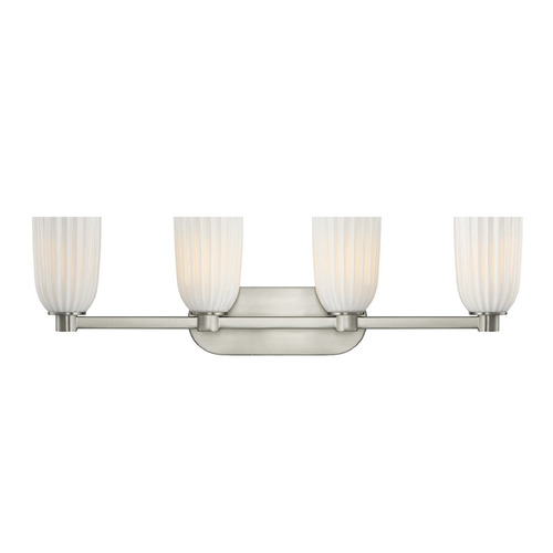 Savoy House Savoy House Lighting Satin Nickel Bathroom Light 8-1245-4-SN