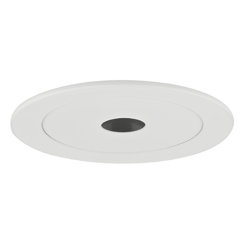 White Pinhole PAR20 Trim for 4-Inch Recessed Cans
