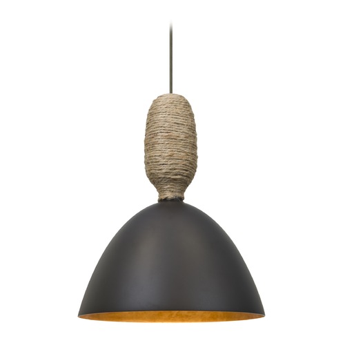 Besa Lighting Creed Bronze LED Mini-Pendant Light
