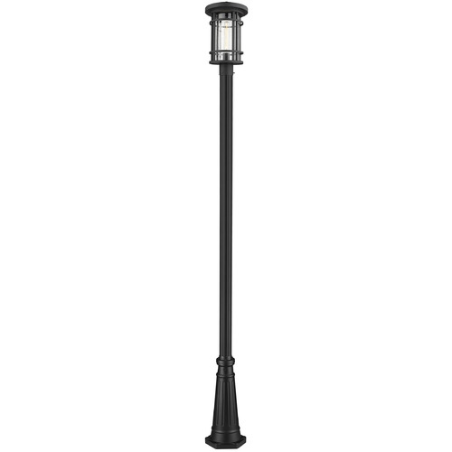 Z-Lite Jordan Black Post Light by Z-Lite 570PHB-519P-BK