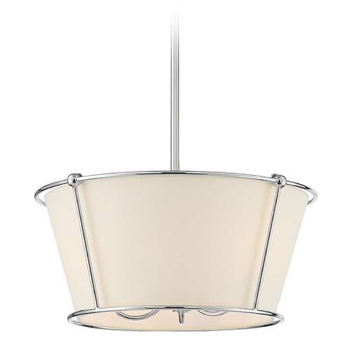 Eurofase Lighting Pulito 15-Inch Convertible Pendant in Nickel by Eurofase Lighting 39044-024