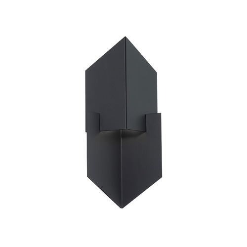 Modern Forms by WAC Lighting Cupid Black LED Outdoor Wall Light by Modern Forms WS-W10214-BK