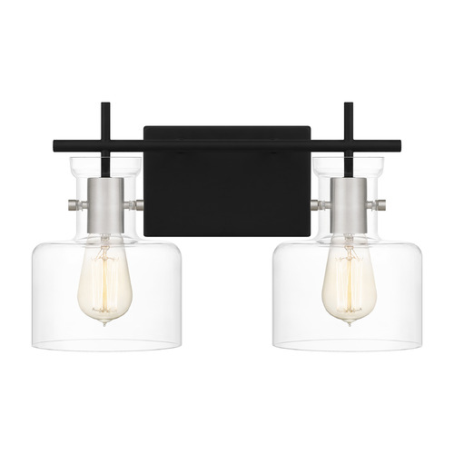 Quoizel Lighting Pensbury Bathroom Light in Matte Black by Quoizel Lighting PEN8616MBK