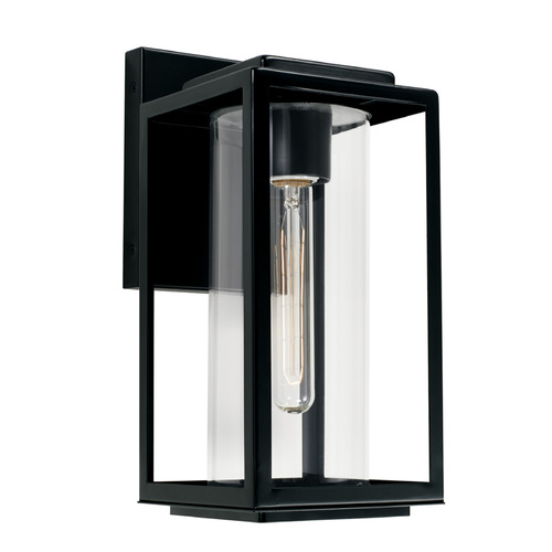 Capital Lighting Kessler 13-In Outdoor Wall Lantern in Matte Black by Capital Lighting AA1018MB