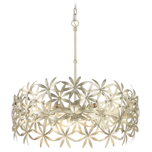 Flower Child 5-Light Pendant in Ambry Gold by Minka Lavery