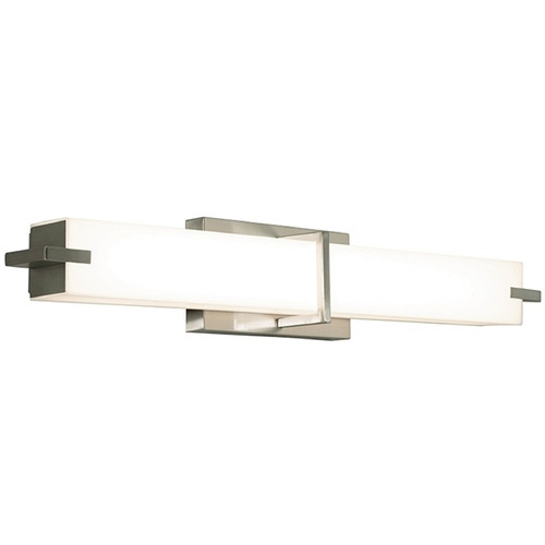 Afx Lighting Miller Satin Nickel LED Vertical Bathroom Light