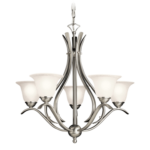 Dover 24-Inch Chandelier in Brushed Nickel by Kichler Lighting