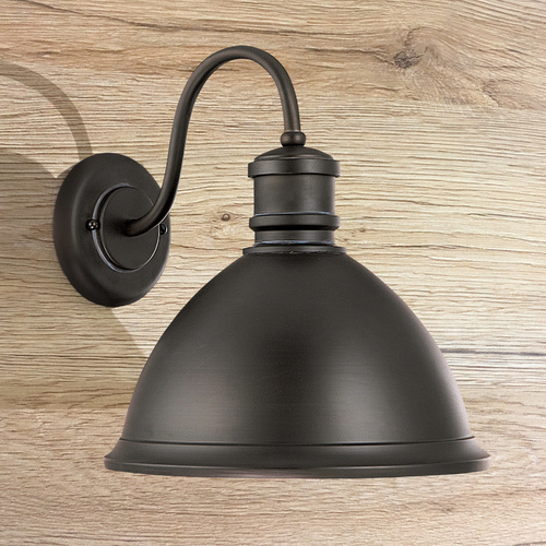 Farmhouse Barn Light Outdoor Wall Light Bronze by Capital Lighting