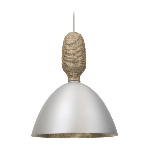 Besa Lighting Creed Satin Nickel LED Mini-Pendant Light