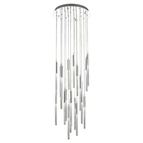 Avenue Lighting Boa 21-Light Polished Nickel LED Multi-Light Pendant by Avenue Lighting HF2021-BOA-PN