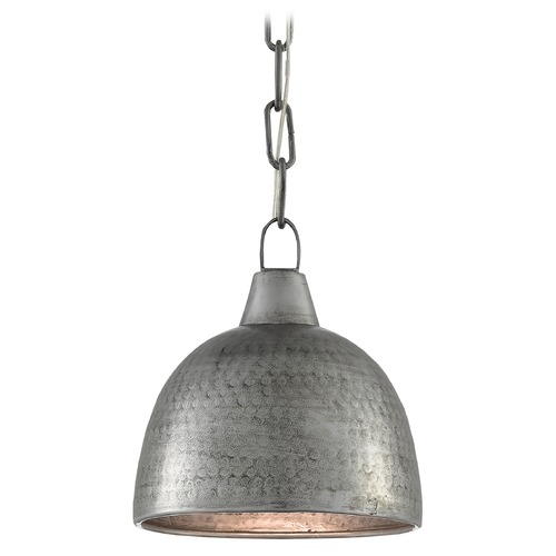 Currey and Company Lighting Earthshine Pendant in Blackened Steel by Currey & Company 9000-0426