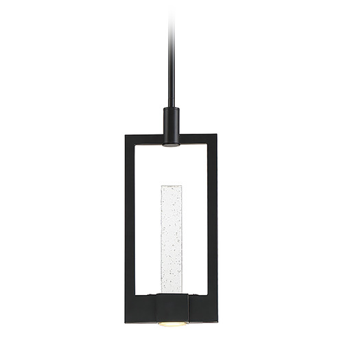 Hanson Black LED Mini Pendant by Eurofase Lighting