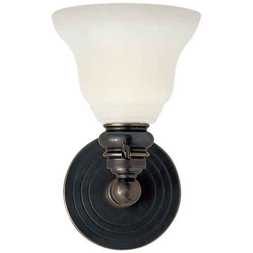 Visual Comfort Signature Collection E.F. Chapman Boston Functional Sconce in Bronze by Visual Comfort Signature SL2931BZSLEGWG