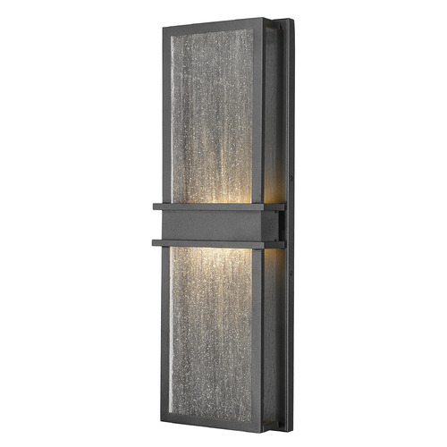 Eclipse Black LED Outdoor Wall Light by Z-Lite