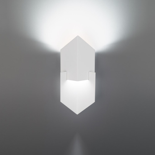 Modern Forms by WAC Lighting Cupid White LED Outdoor Wall Light by Modern Forms WS-W10214-WT