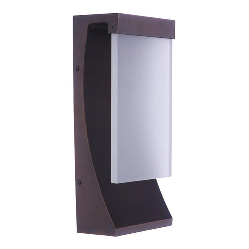 Vault Aged Bronze Brushed LED Outdoor Wall Light by Craftmade Lighting