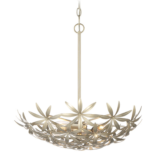 Flower Child 4-Light Pendant in Ambry Gold by Minka Lavery