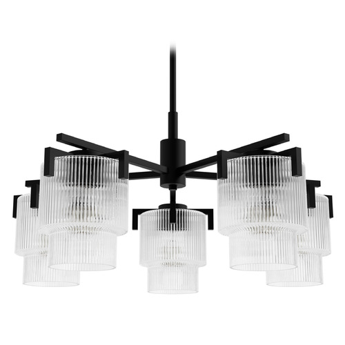 Hunter Fan Company Ontario Matte Black Chandelier