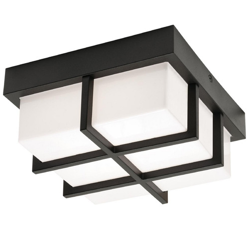 Afx Lighting August Black LED Close To Ceiling Light