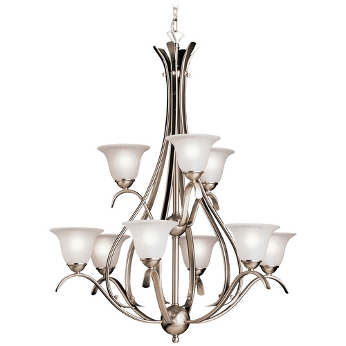 Kichler Lighting Dover 27.75-Inch Chandelier in Brushed Nickel by Kichler Lighting 2520NI