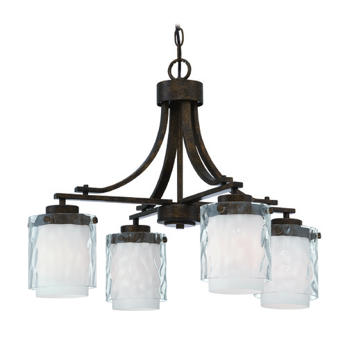 Kenswick 24-Inch Peruvian Bronze Chandelier by Craftmade Lighting