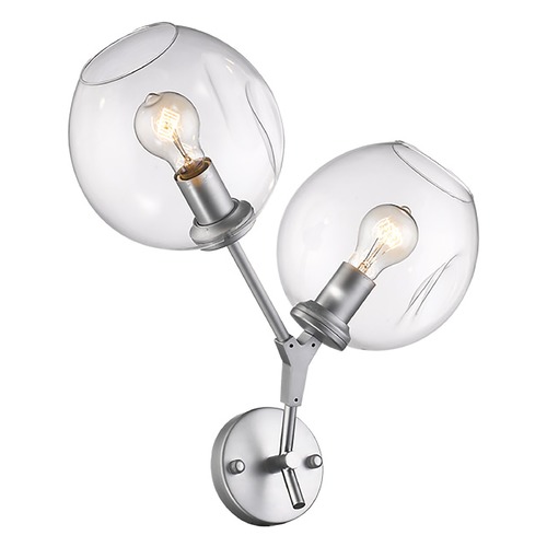 Fairfax Matte Chrome Sconce by Avenue Lighting