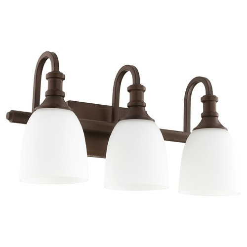 Richmond Oiled Bronze Bathroom Light by Quorum Lighting