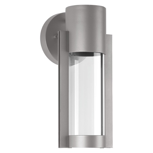 Clear Glass LED Outdoor Wall Light Metallic Gray by Progress Lighting