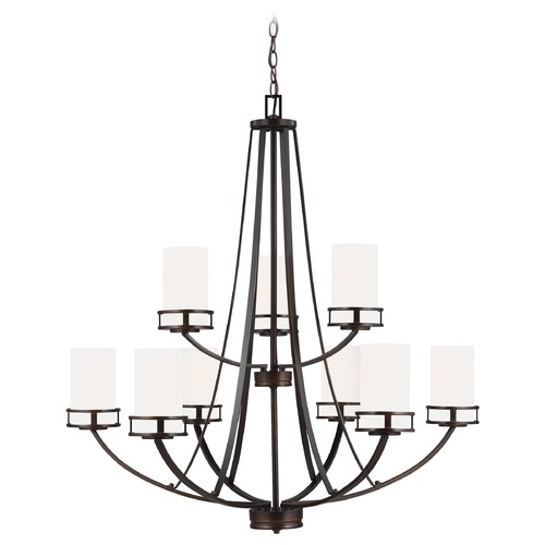 Generation Lighting Robie Bronze Chandelier 3121609-710