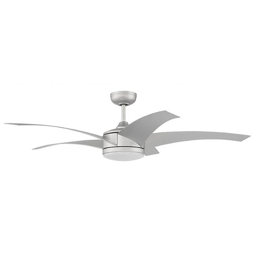 Craftmade Lighting Pursuit 54-Inch Damp WiFi Fan in Titanium by Craftmade Lighting PUR54TI5