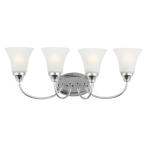 Generation Lighting Holman 24.50-Inch Chrome Bathroom Light by Generation Lighting 44808-05