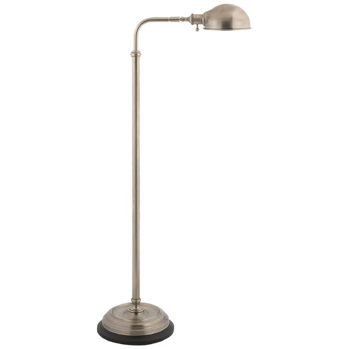 Visual Comfort Signature Collection E.F. Chapman Apothecary Floor Lamp in Antique Nickel by Visual Comfort Signature CHA9161AN