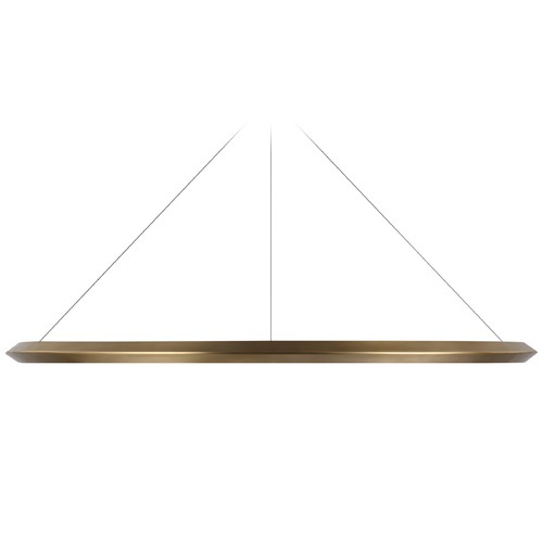 Visual Comfort Signature Collection Peter Bristol Encircle 48-Inch Chandelier in Brass by Visual Comfort Signature PB5152NB