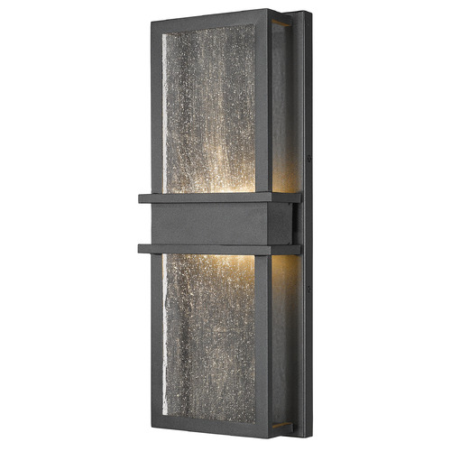 Eclipse Black LED Outdoor Wall Light by Z-Lite