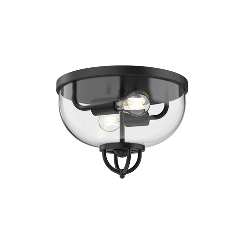 Alora Lighting Lancaster Matte Black Flushmount Light