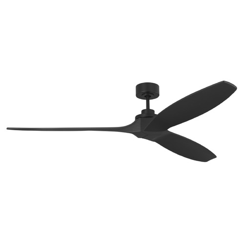 Visual Comfort Fan Collection Sean Lavin Collins Smart 70 Midnight Black Ceiling Fan Without Light