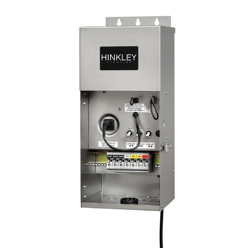 900W Pro-Series Landscape Transformer in Stainless Steel by Hinkley Lighting