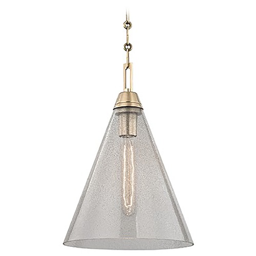 Hudson Valley Lighting Newbury Pendant in Aged Brass by Hudson Valley Lighting 6011-AGB