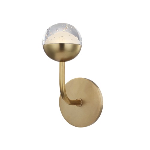 Hudson Valley Lighting Boca LED Sconce in Aged Brass by Hudson Valley Lighting 1241-AGB