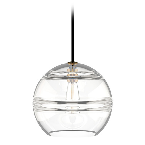 Sedona Large Pendant in Aged Brass by Visual Comfort Modern