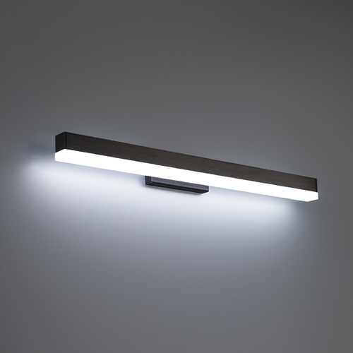 WAC Lighting Styx 25-Inch LED Vanity Light in Black 3CCT by WAC Lighting WS-41125-BK