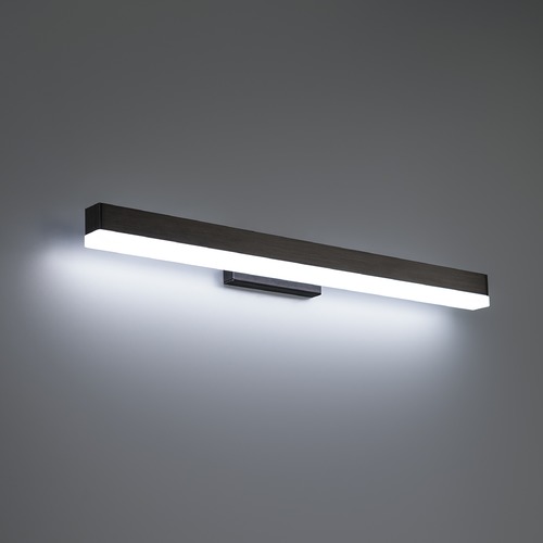 Styx 25-Inch LED Vanity Light in Black 3CCT by WAC Lighting