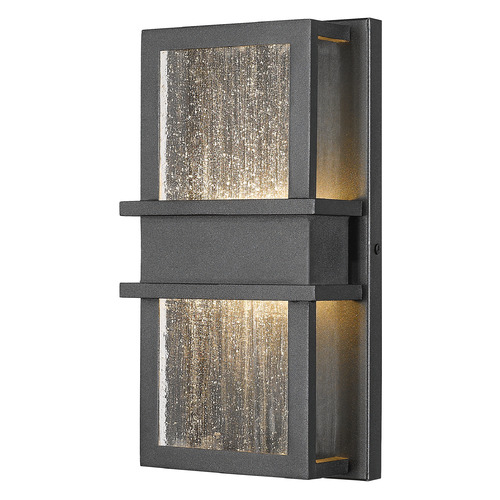 Eclipse Black LED Outdoor Wall Light by Z-Lite