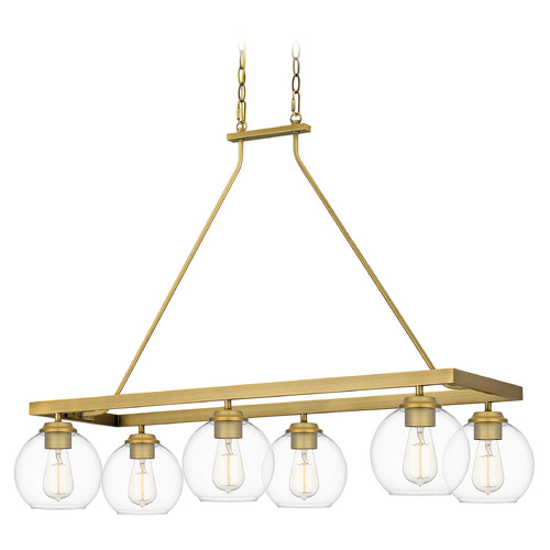Quoizel Lighting Celadon 37.50-Inch Linear Light in Aged Brass by Quoizel Lighting CLD637AB