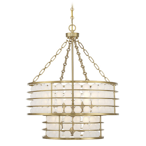 Savoy House Byron 6-Light Chandelier in Warm Brass by Savoy House 1-3364-6-322