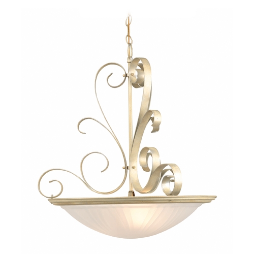 Lite Source Lighting Variance Pearl Semi-Flush Mount by Lite Source Lighting LS-1053PEARL