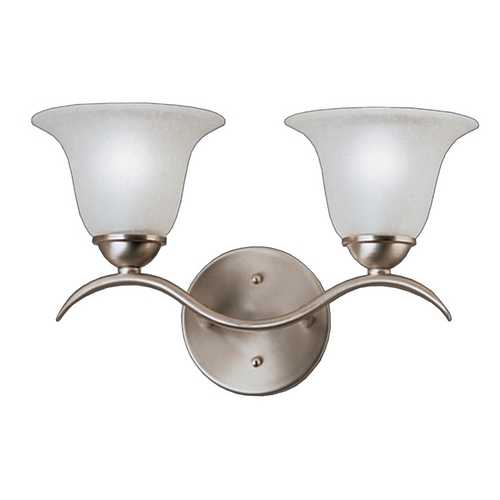 Kichler Lighting Dover 14.25-Inch Vanity Light in Brushed Nickel by Kichler Lighting 6322NI