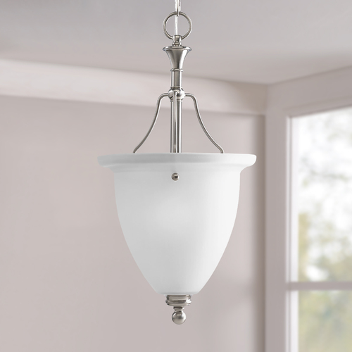 Progress Lighting Madison Brushed Nickel Pendant by Progress Lighting P3793-09