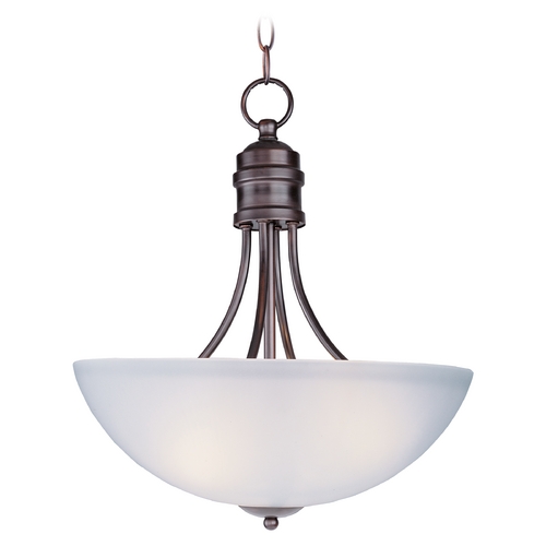 Logan Oil Rubbed Bronze Pendant by Maxim Lighting