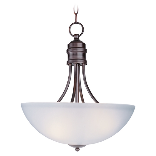 Maxim Lighting Logan Oil Rubbed Bronze Pendant by Maxim Lighting 10044FTOI